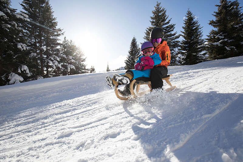 Rodeln in Serfaus Fiss Ladis