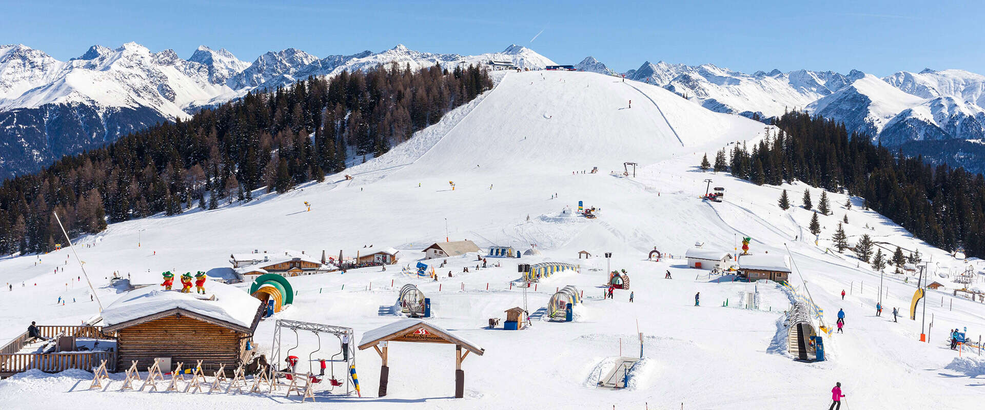 Children's snow pasture Serfaus