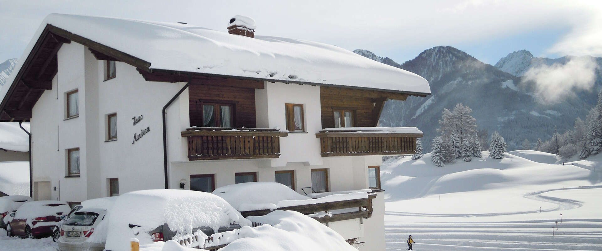 Haus Martina in Serfaus Tirol im Winter